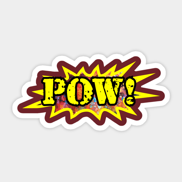 POW POW Sticker by MufaArtsDesigns